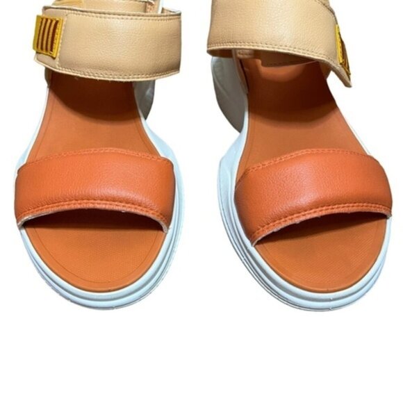 Sorel x Prana Explorer Blitz Stride Sandal Slingback Orange Women Size 8.5‎ - Picture 2 of 9